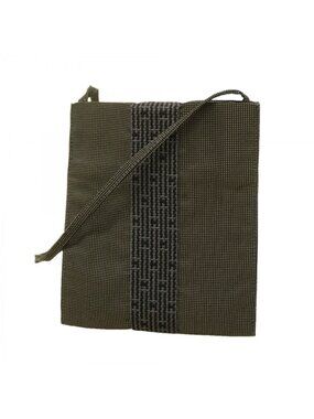 Hermes Shoulder Bag Her Line Pochette Canvas Gray